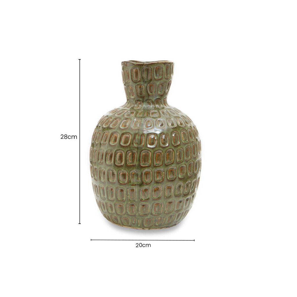 Green Ceramic Vase Yana