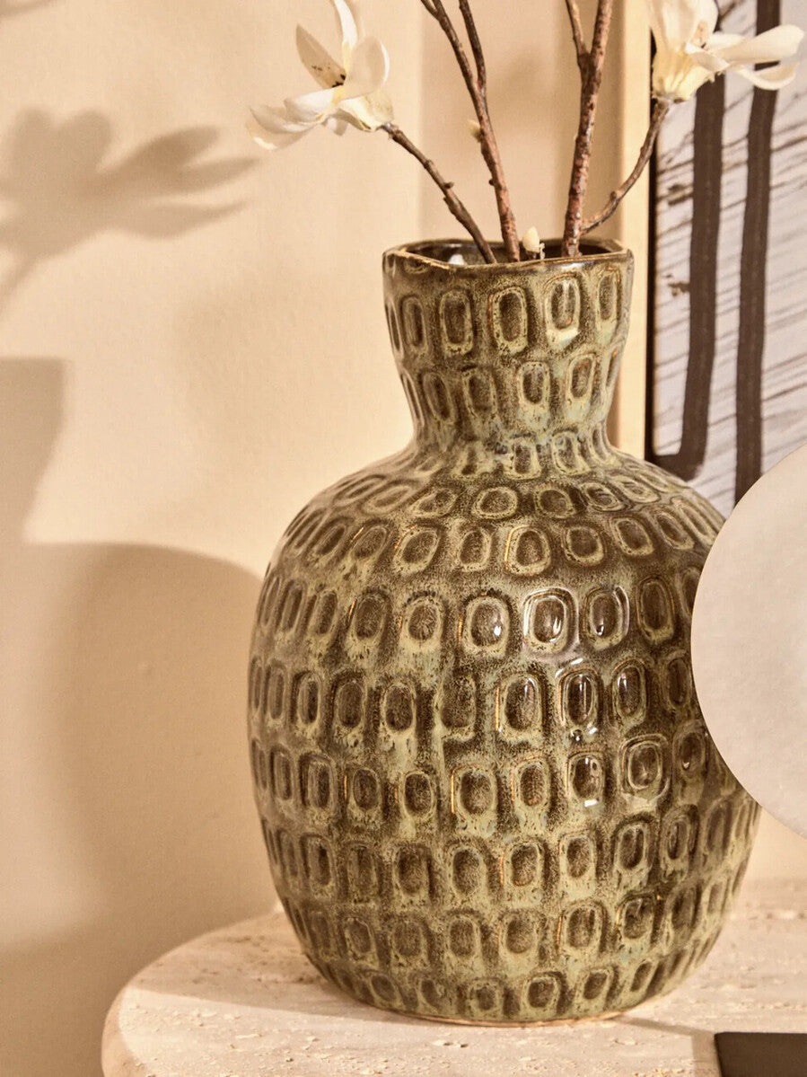 Green Ceramic Vase Yana