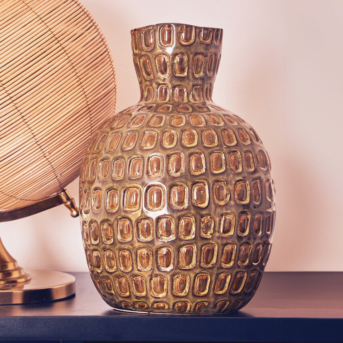 Green Ceramic Vase Yana