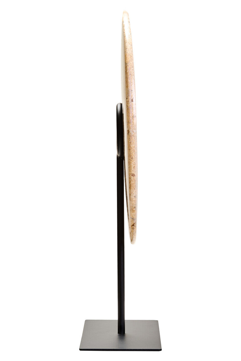 Natural Speckled Marble Sculpture Zoro