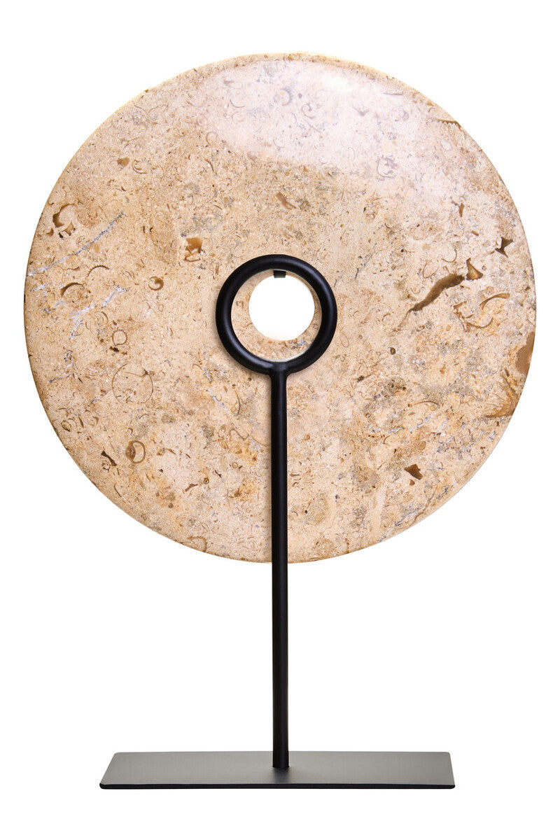 Natural Speckled Marble Sculpture Zoro