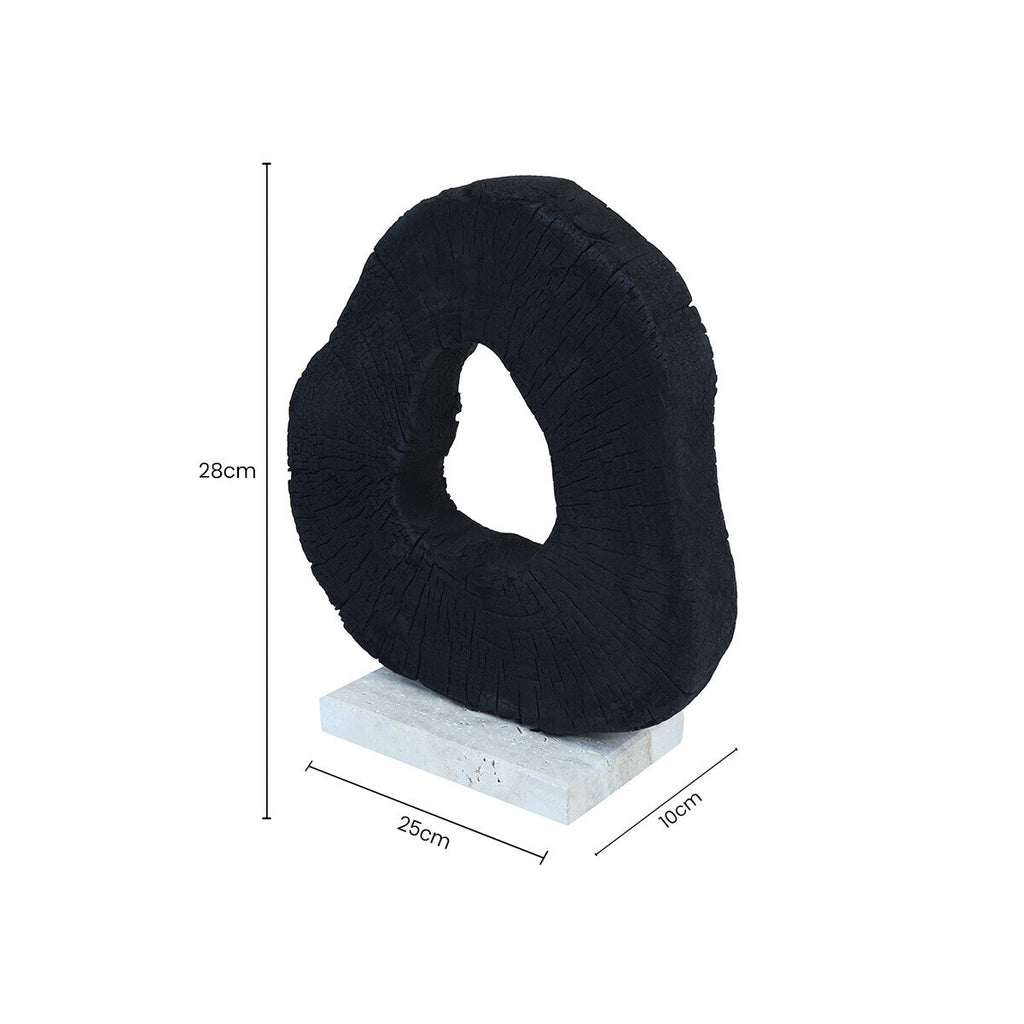 Black Mango Sculpture Tibor