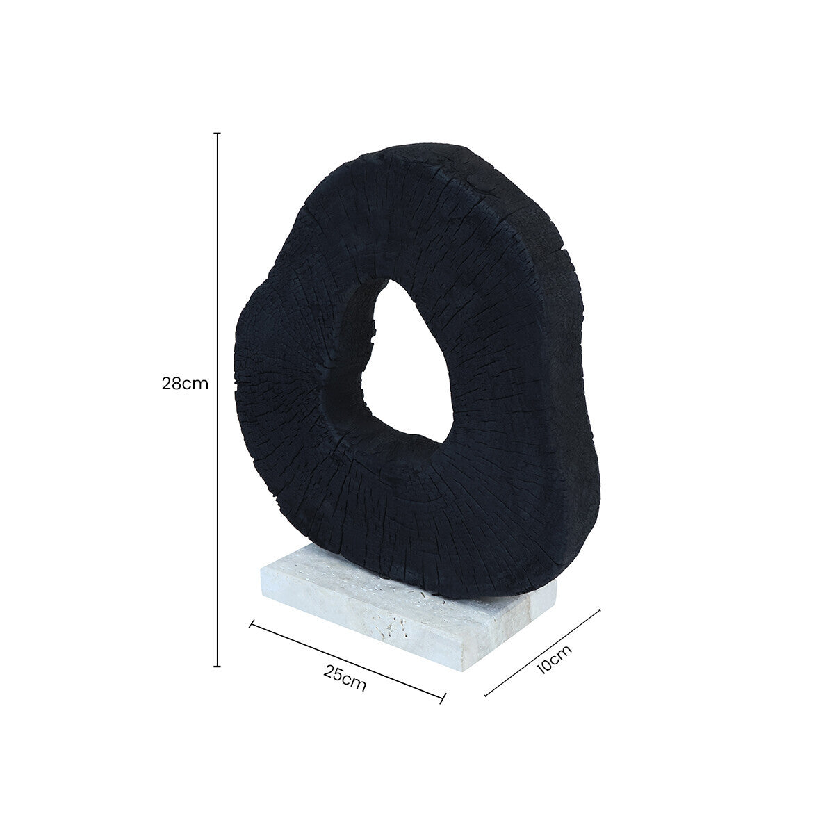 Black Mango Sculpture Tibor