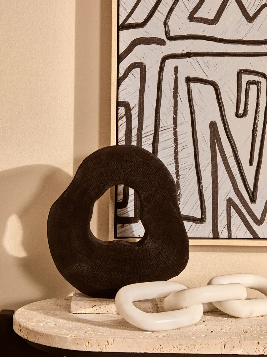 Black Mango Sculpture Tibor