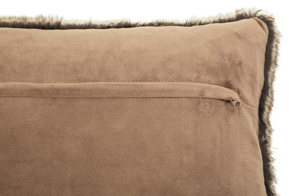 Bosie Mocha Ombre Rectangular Fur Cushion | Lamina