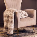 Bosie Animal Print Fur Throw | Lamina