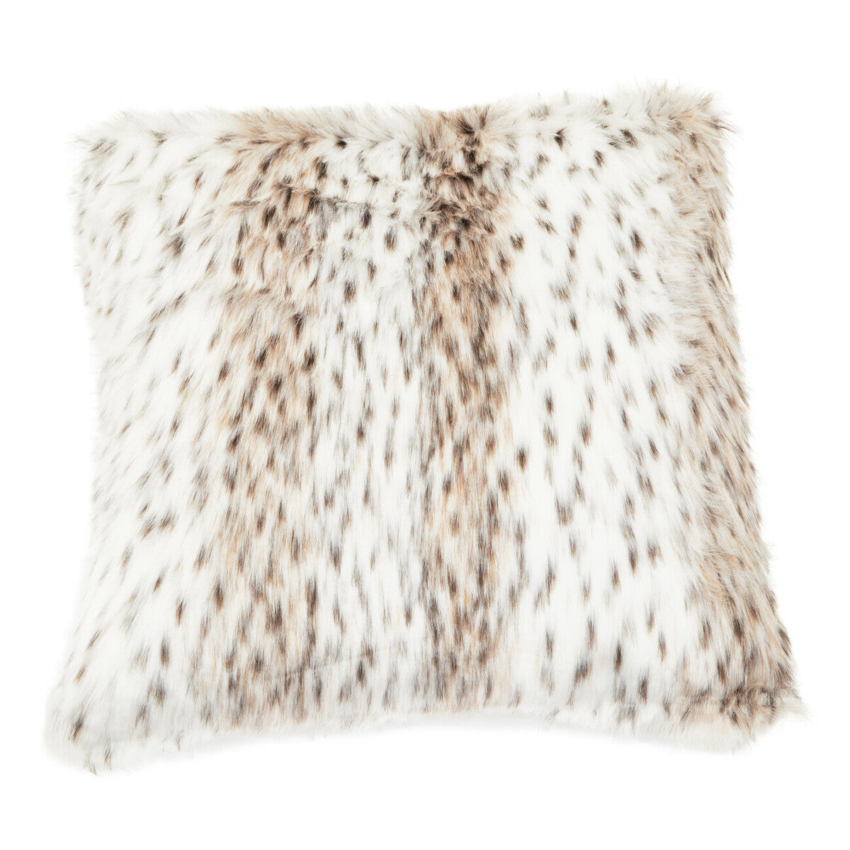 Bosie Animal Print Square Fur Cushion | Lamina