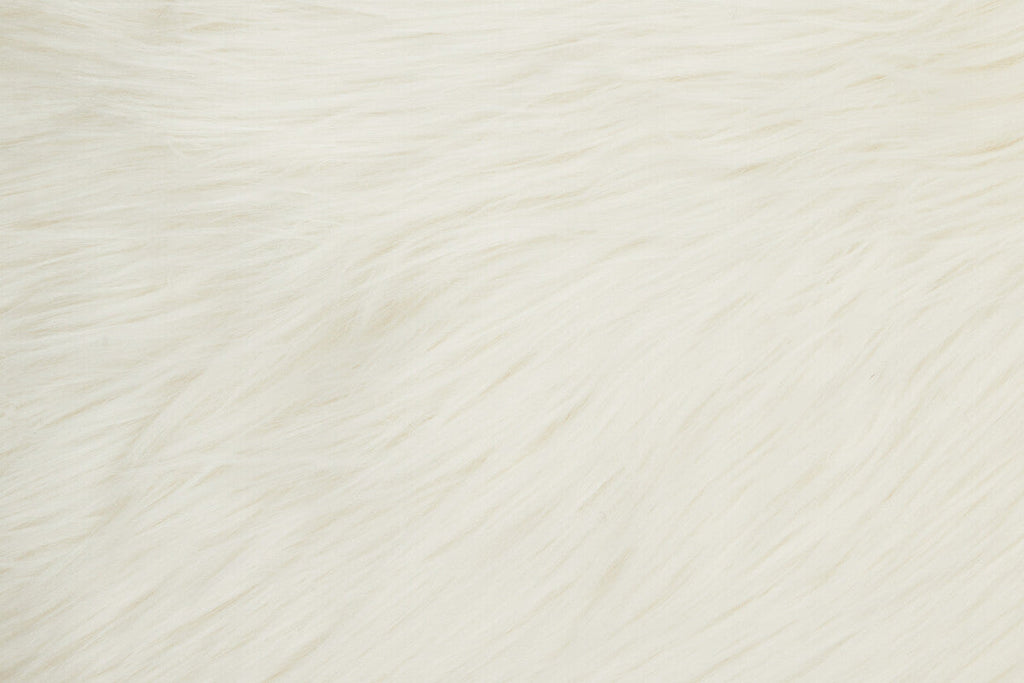 Bosie Cream Square Fur Cushion Lamina