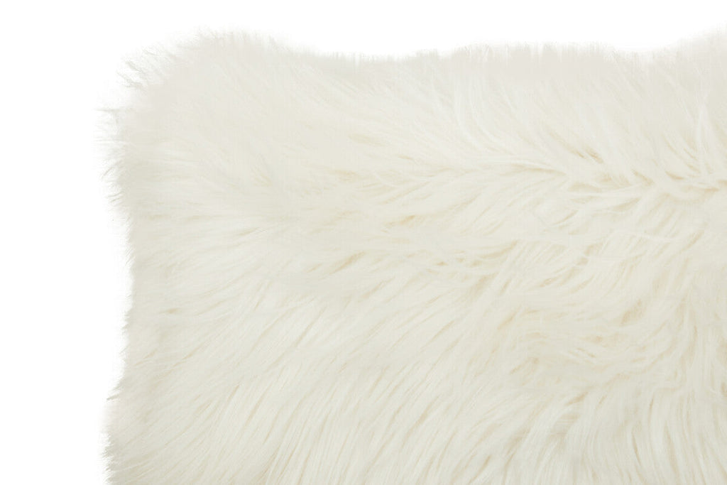 Bosie Cream Fur Cushion Lamina