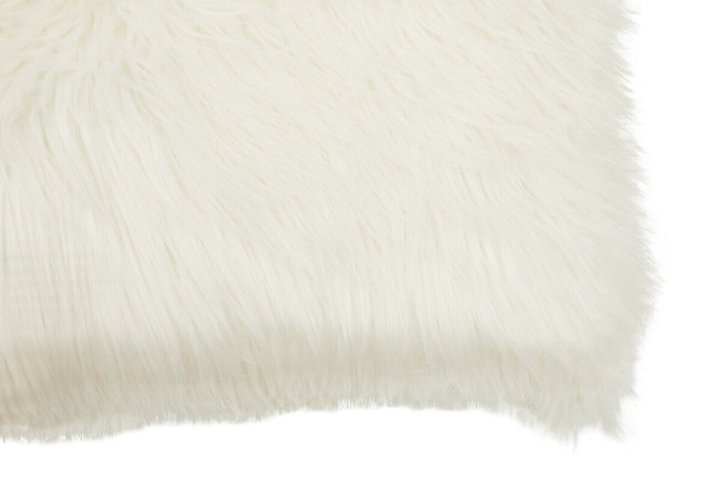 Bosie Cream Fur Cushion Lamina