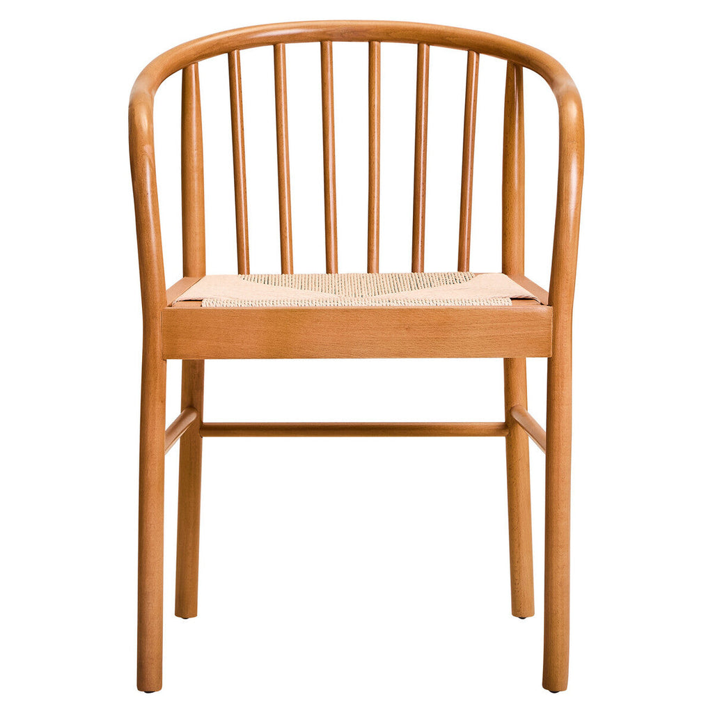 Cebu Natural Rope Chair with Curved Back