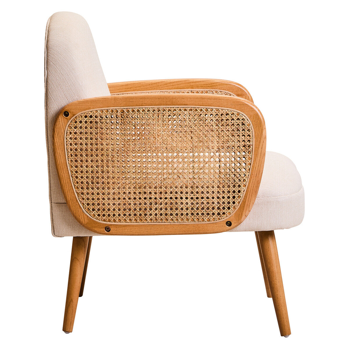 Cebu Ivory Fabric Chair