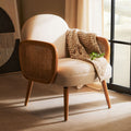 Cebu Ivory Fabric Chair