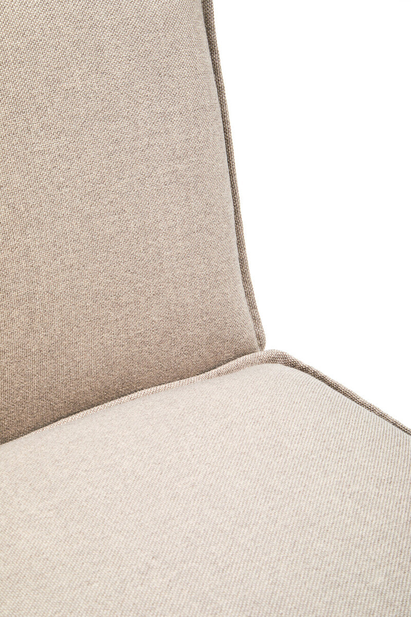 Natural Fabric Armless Modular Sofas | Toulouse