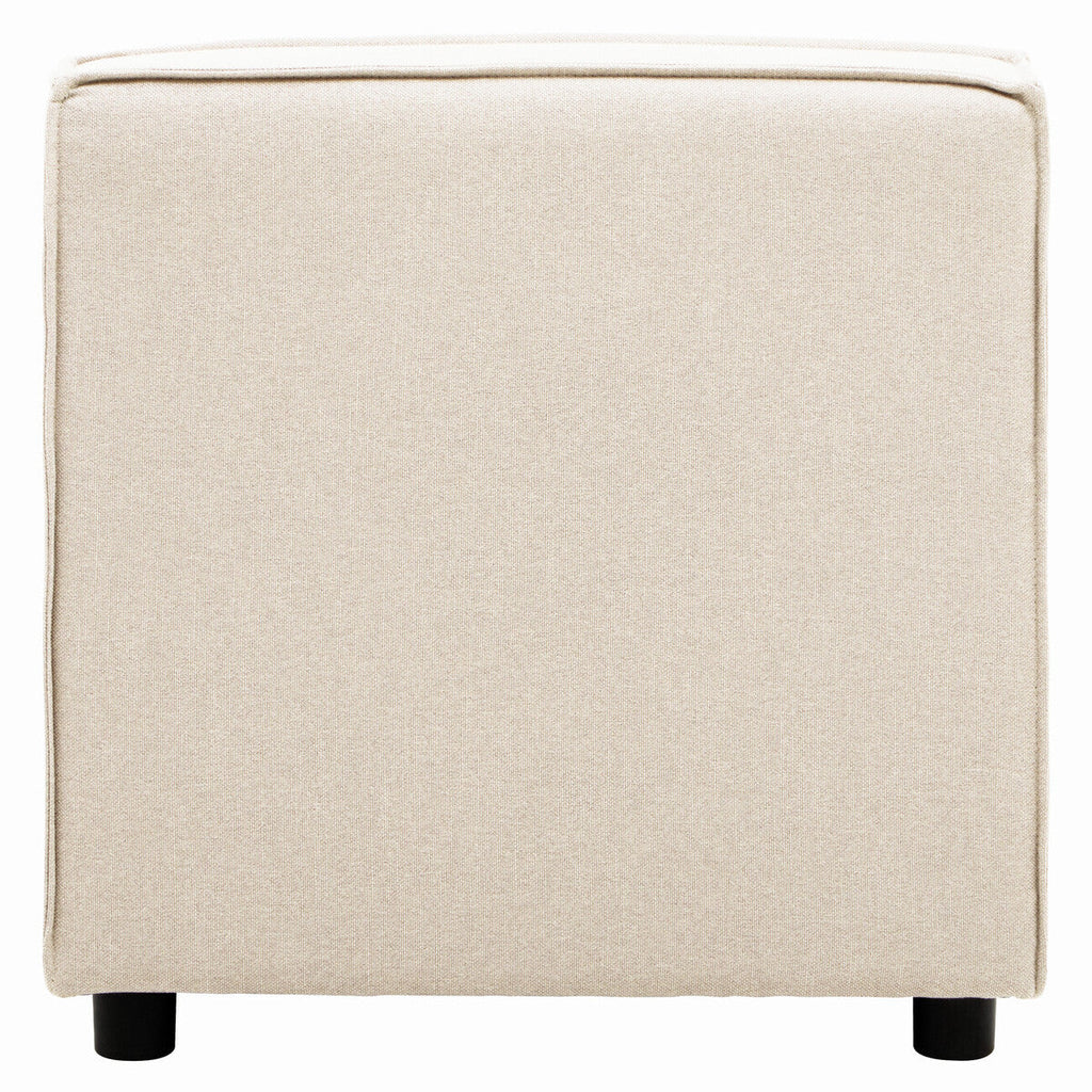 Cream Fabric Armless Modular Sofas | Toulouse