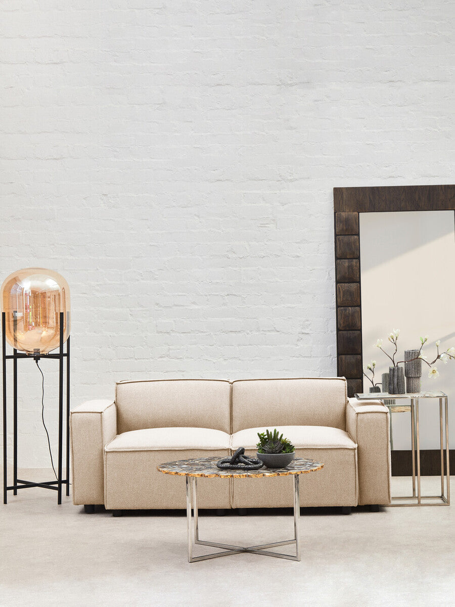 Cream Fabric Armless Modular Sofas | Toulouse