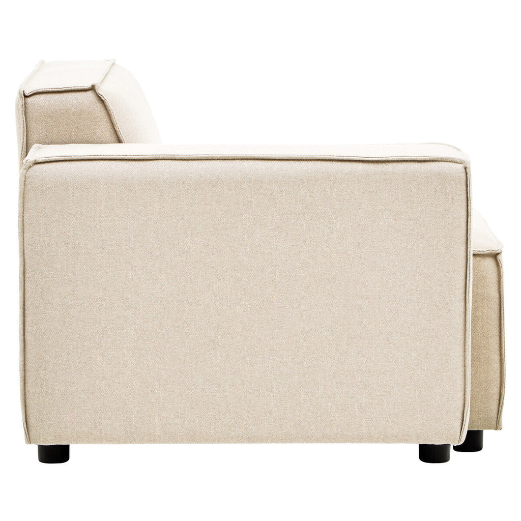 Cream Fabric Left Arm Modular Sofas | Toulouse