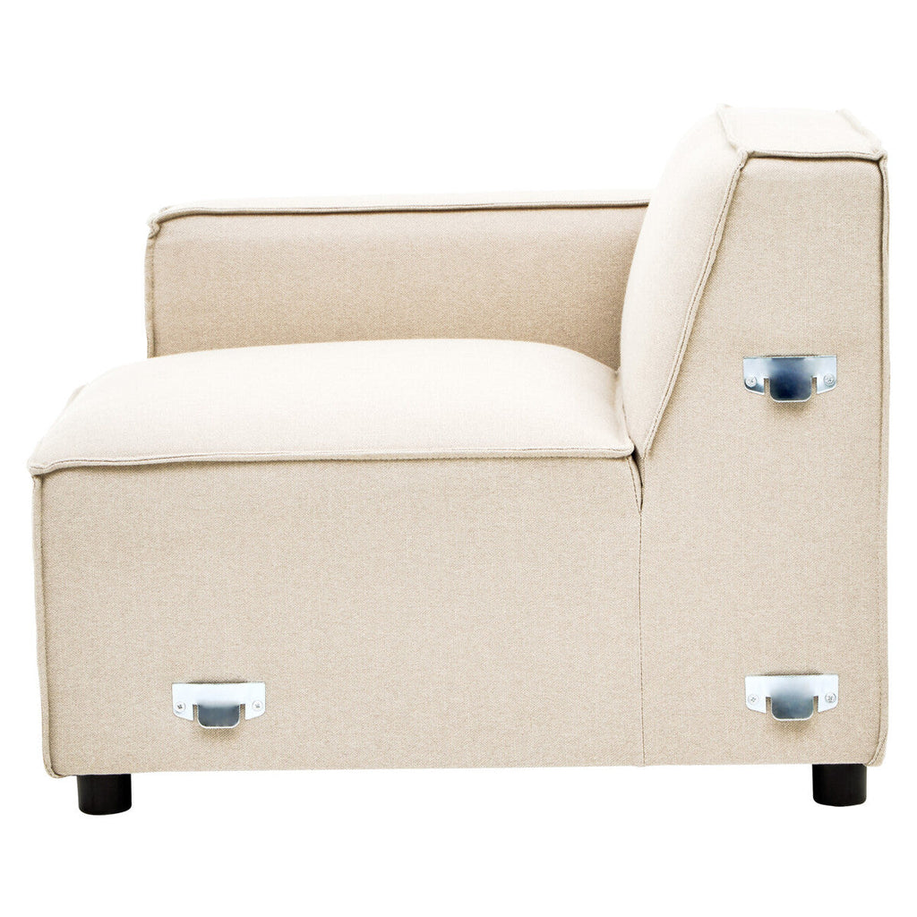 Cream Fabric Left Arm Modular Sofas | Toulouse
