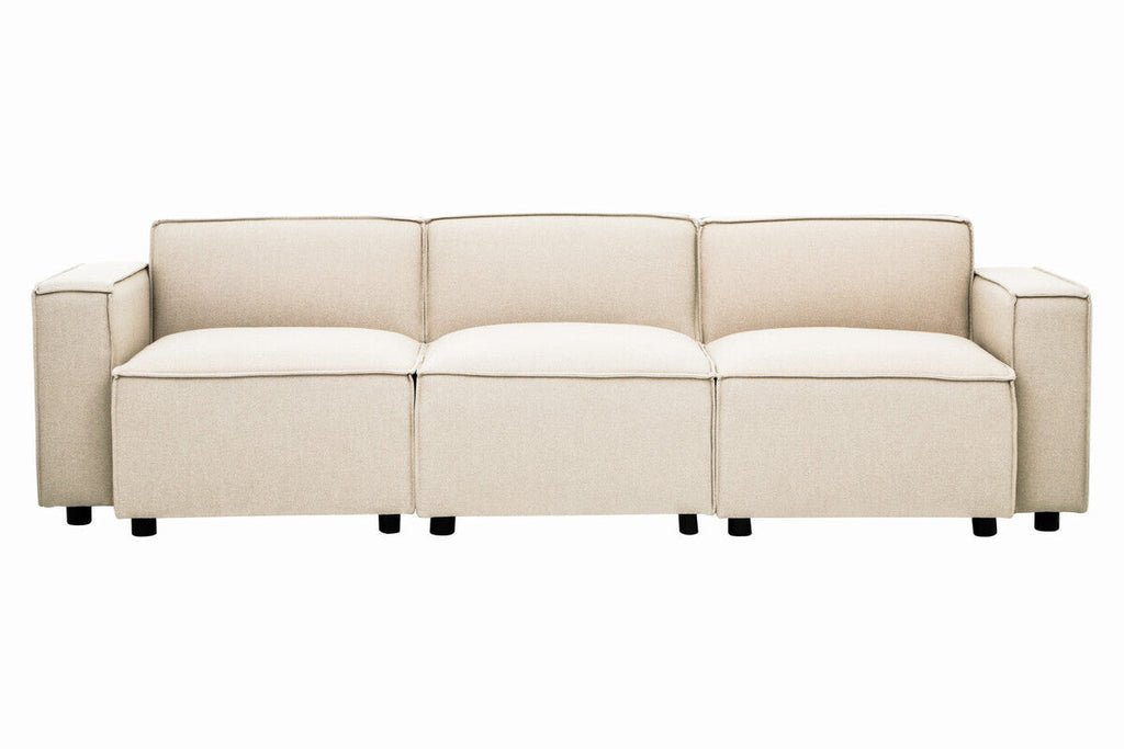 Cream Fabric Left Arm Modular Sofas | Toulouse