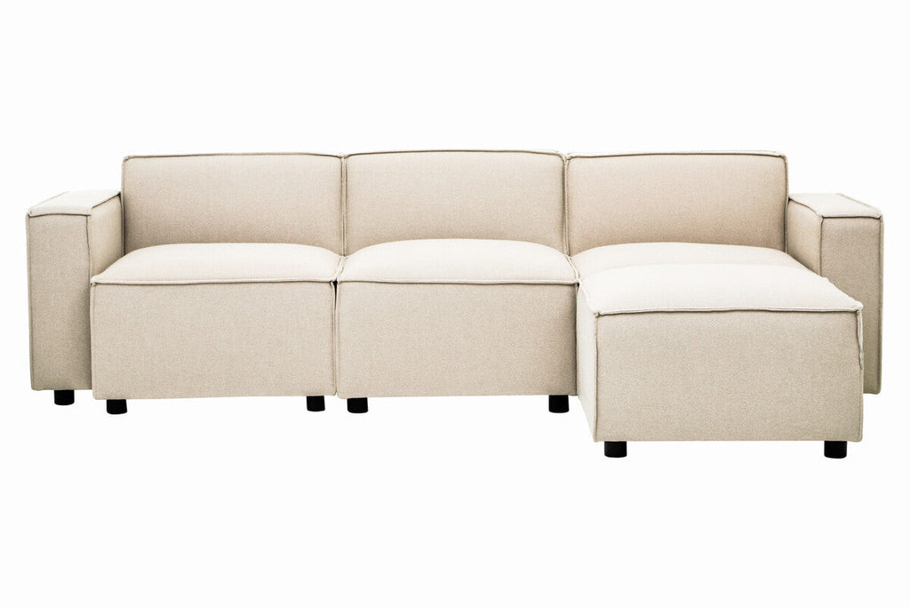 Cream Fabric Left Arm Modular Sofas | Toulouse