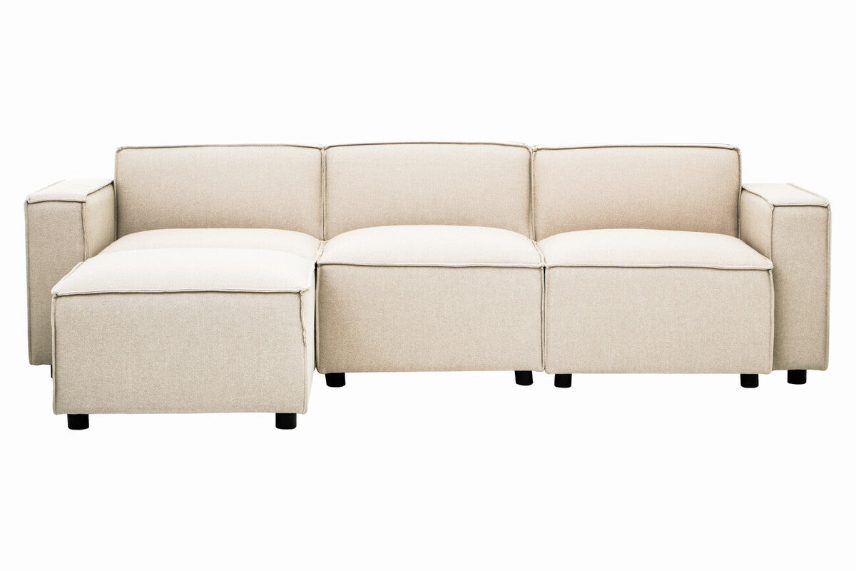 Cream Fabric Left Arm Modular Sofas | Toulouse