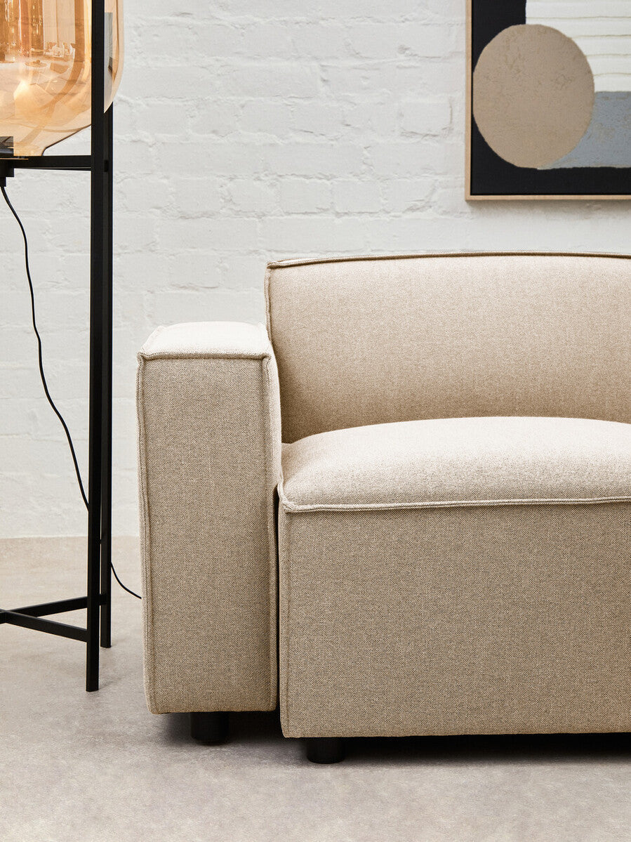 Cream Fabric Left Arm Modular Sofas | Toulouse