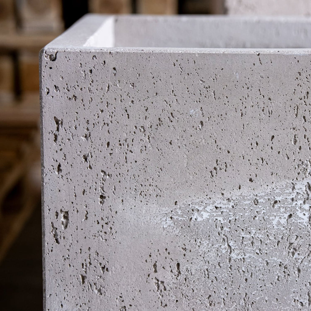 Cubrosa | Truffle – 85cm Extra Large Concrete Square Planter – 459L Block Plant Pot