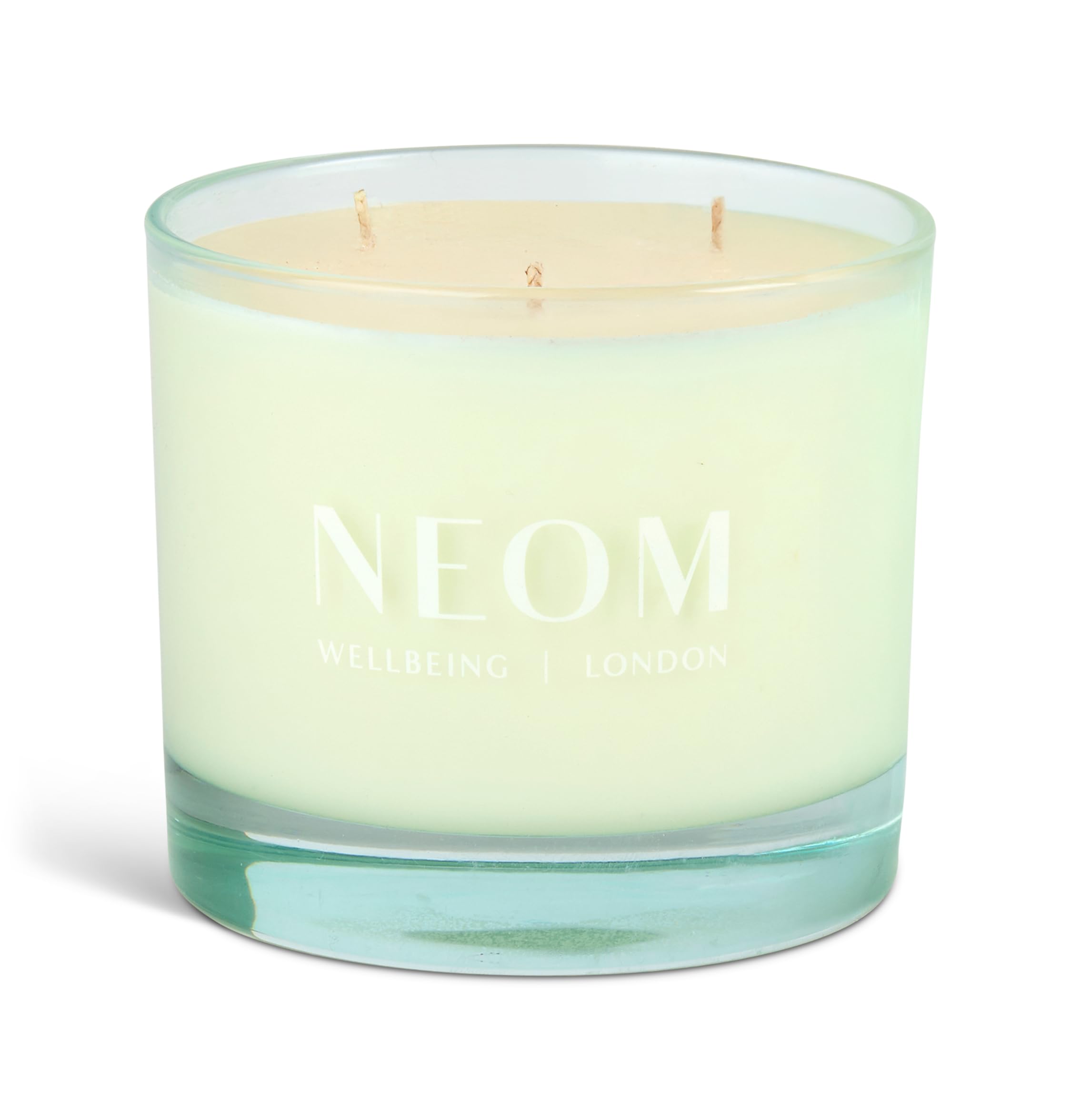 NEOM Energy Burst Candle 420g – 3 Wick, Spearmint Rosemary & Eucalyptus | Hand Finished