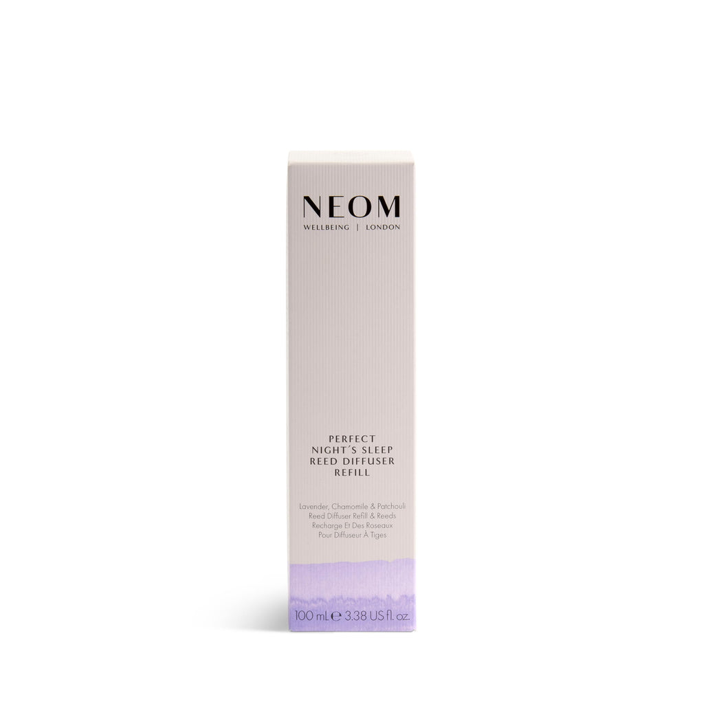 NEOM Perfect Night's Sleep Reed Diffuser Refill 100ml – Lavender, Chamomile & Patchouli (Lasts 12 Weeks)