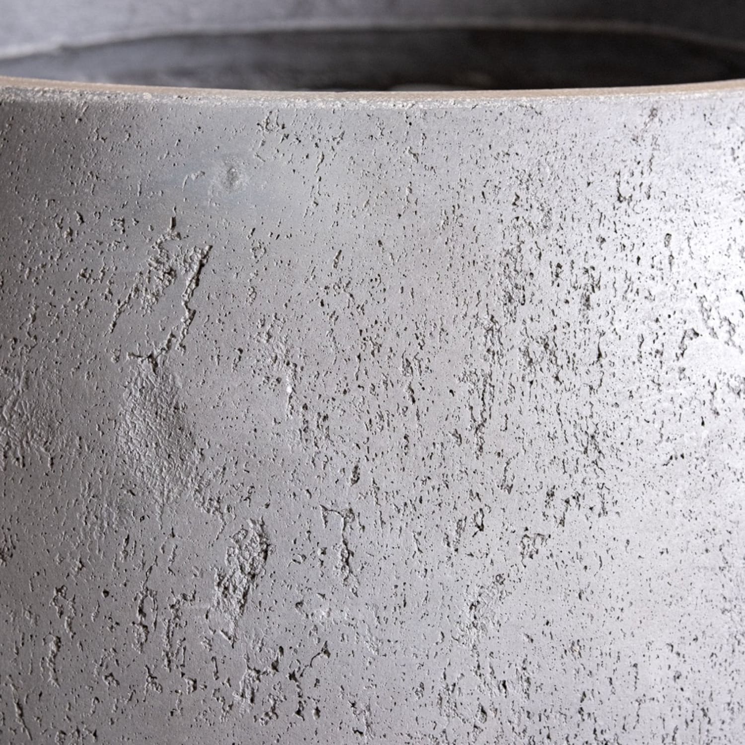 Orbello | Onyx Dusk – 22cm Concrete Sphere Planter – 3L Round Plant Pot