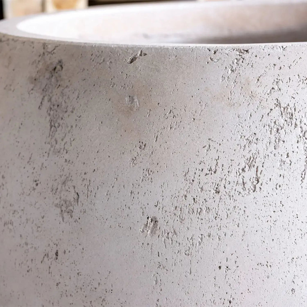 Orbello | Truffle –  22cm Concrete Sphere Planter – 3L Round Plant Pot