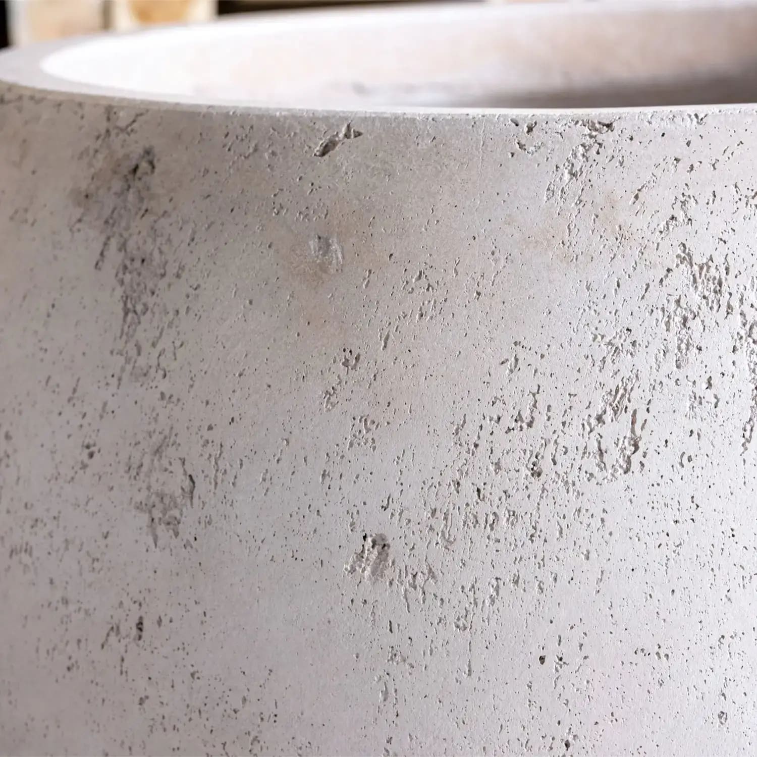 Orbello | Truffle –  22cm Concrete Sphere Planter – 3L Round Plant Pot