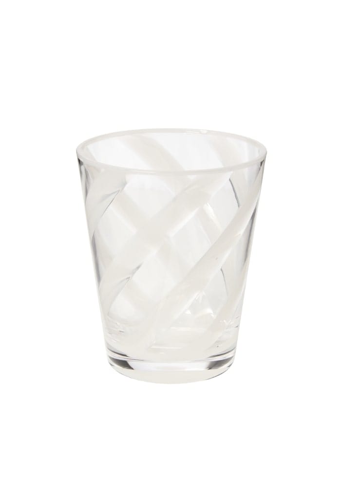 Poolside Gossip - Translucent White Acrylic Tumbler x 6