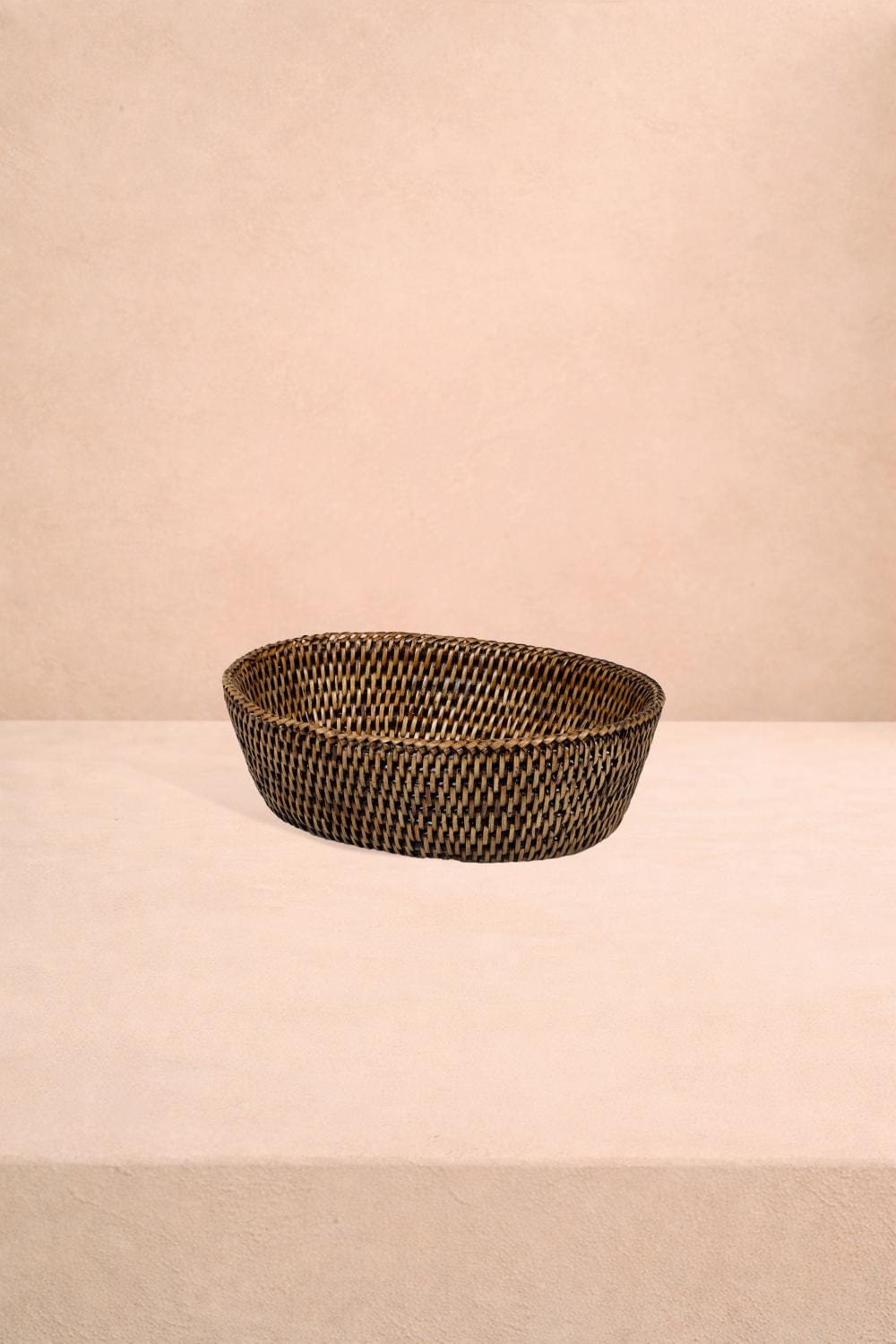 Mayfair Rattan Hold All Basket in Brown Colour
