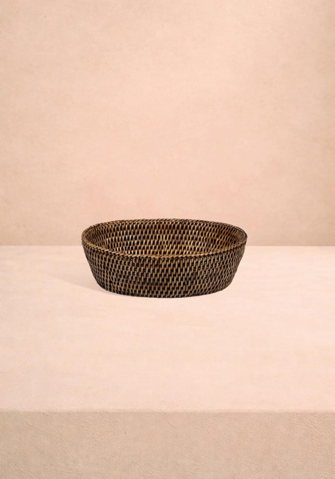 Mayfair Rattan Hold All Basket in Brown Colour
