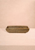 Wiltshire Long Rattan Basket in Classic Brown