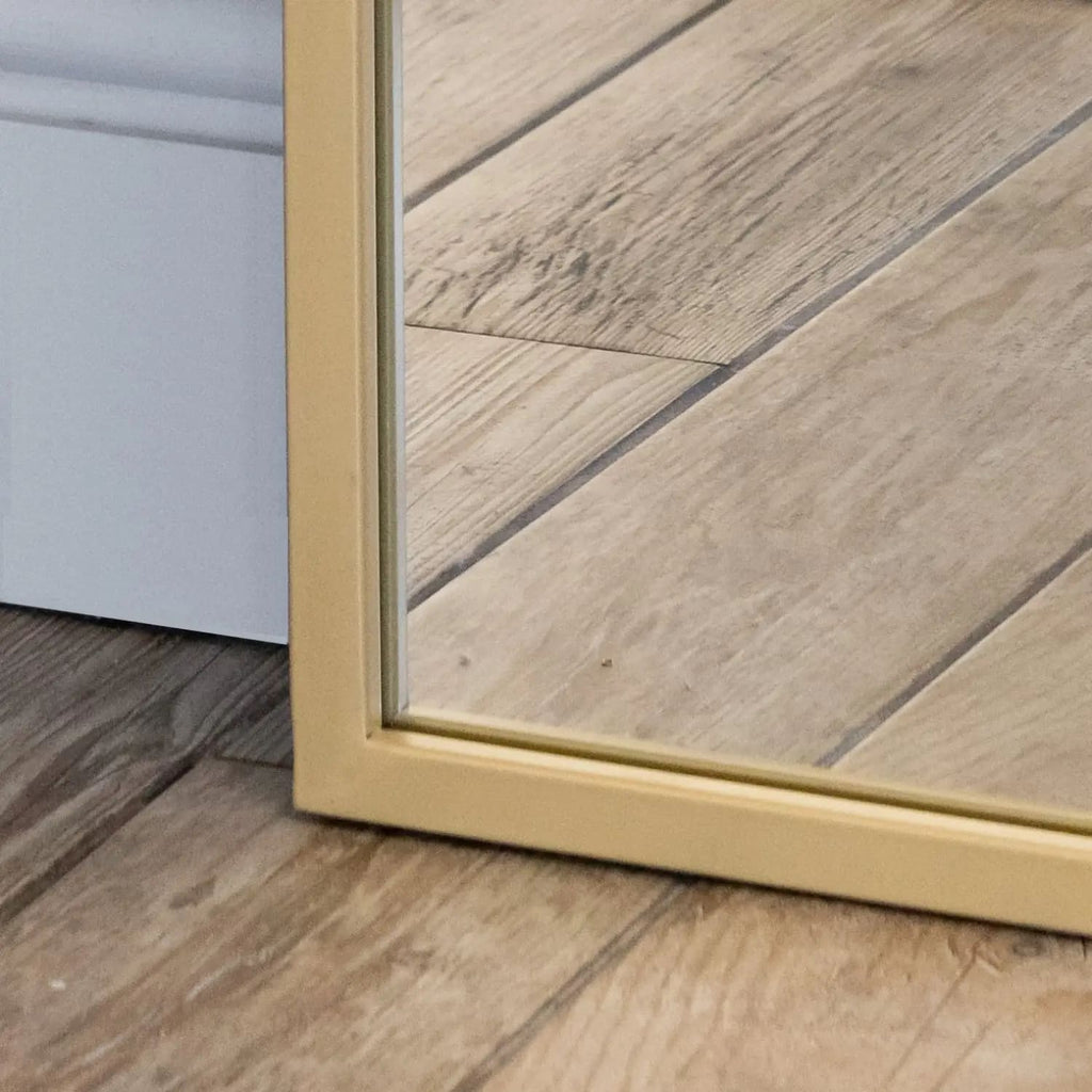 Yoko - Gold Metal Gentle Arch Mirror - 160cm x 60cm